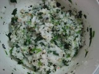 花样饭团--香煎菠菜饭团的做法步骤：11