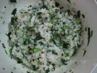 花样饭团--香煎菠菜饭团的做法步骤:11