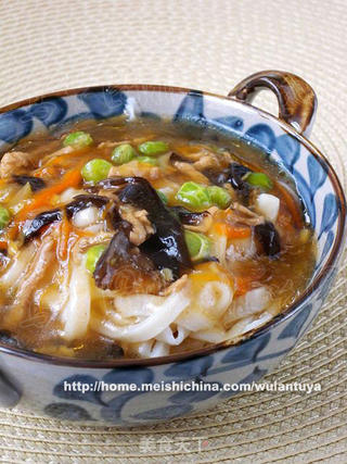 严冬里那一抹温暖。【美味家常打卤面】的做法步骤:14