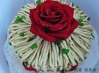 贝印栗子奶油蛋糕的做法步骤:16