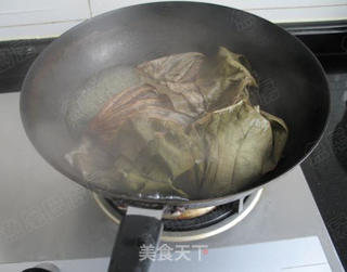 荷叶排骨饭的做法步骤:15