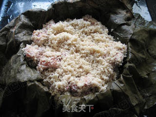 荷叶排骨饭的做法步骤:18