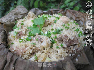 荷叶排骨饭的做法步骤:20