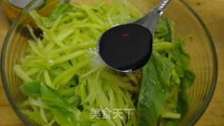 爽口小菜--凉拌莴笋丝的做法步骤：6