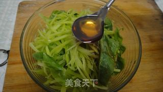 爽口小菜--凉拌莴笋丝的做法步骤：7