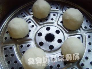 奶黄包的做法步骤:8