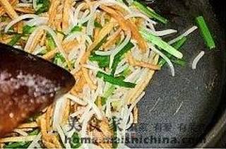 银牙炒馓子的做法步骤：7