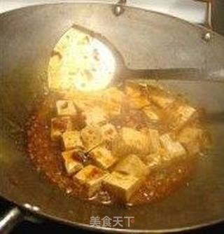 山寨式叉烧麻婆豆腐的做法步骤:5