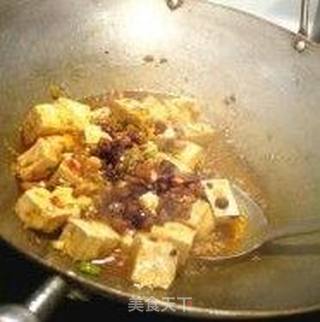山寨式叉烧麻婆豆腐的做法步骤:6