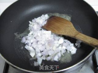 黑胡椒茄汁年糕的做法步骤:4