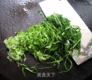 肉酱虾仁拌意面的做法步骤:6