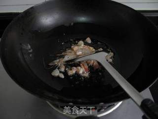 肉酱虾仁拌意面的做法步骤:11
