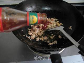 肉酱虾仁拌意面的做法步骤:13