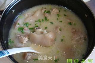 黄豆炖猪蹄的做法步骤:5