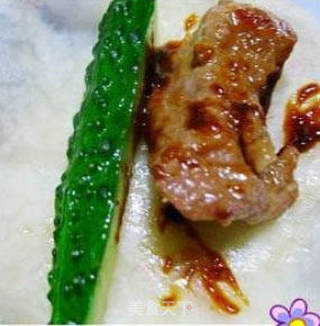 春饼烤肉的做法步骤:13