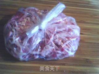 第一次学做---脆脆的萝卜干的做法步骤:3