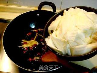 北京人的冬季爽口菜“醋溜白菜”的做法步骤:14