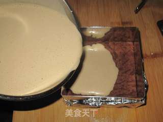 卡布奇诺咖啡味慕斯蛋糕的做法步骤:6