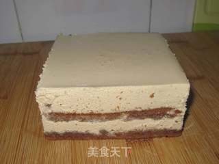 卡布奇诺咖啡味慕斯蛋糕的做法步骤:9