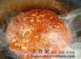 肉酱西兰花的做法步骤:8