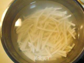 冬季暖身营养汤羹佳品“干贝银丝豆腐羹”的做法步骤：9
