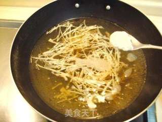 冬季暖身营养汤羹佳品“干贝银丝豆腐羹”的做法步骤:16