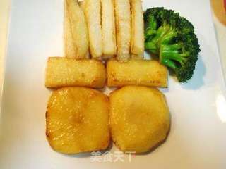 香煎金枪鱼配酸甜芥末的做法步骤:21