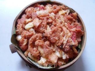 柚子皮变身餐桌上最受欢迎的消食解腻菜——柚香粉蒸肉的做法步骤：15
