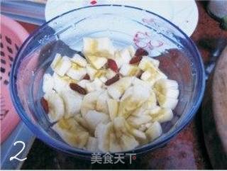枸杞香蕉奶昔的做法步骤:2