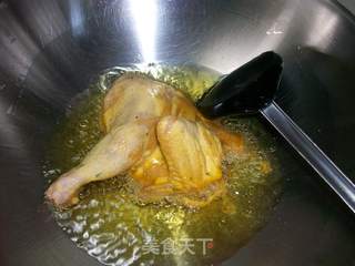 纯属凑热闹的圣诞节来临@@黑胡椒炸鸡的做法步骤:8