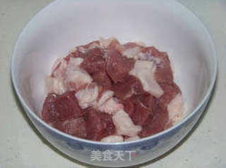 孜然烤肉串的做法步骤:3