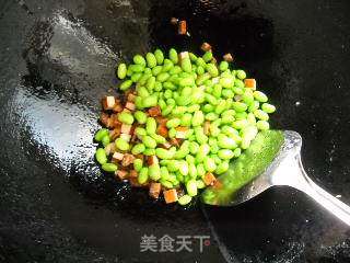 毛豆三丁的做法步骤:6