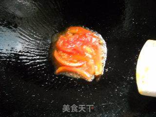 茄汁鲜藕片的做法步骤:3