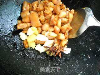 梅菜芋头红烧肉的做法步骤:5