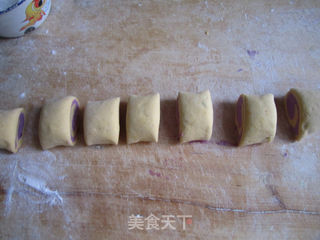 南瓜紫薯馒头的做法步骤:14