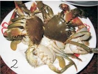 油焖肉蟹的做法步骤:2