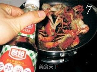 油焖肉蟹的做法步骤:7