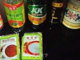 辣烧西葫芦肉片的做法步骤：2