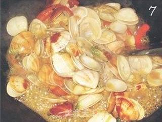 辣炒花蛤的做法步骤:7