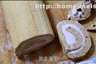 树桩蛋糕的做法步骤:15