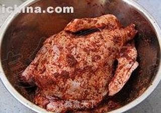 缤纷圣诞烤鸡的做法步骤:4