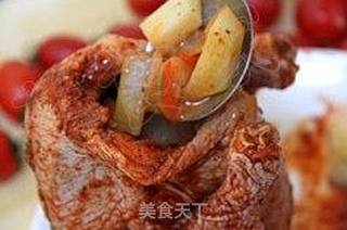 缤纷圣诞烤鸡的做法步骤:12