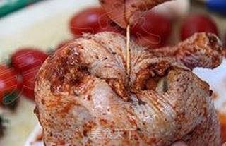 缤纷圣诞烤鸡的做法步骤:13