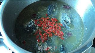 花旗参淮山竹丝鸡汤的做法步骤：5
