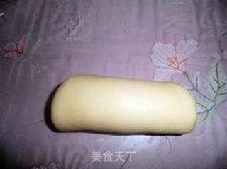 圣诞点心------豆沙肉松面包的做法步骤:6