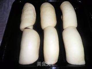 圣诞点心------豆沙肉松面包的做法步骤:11