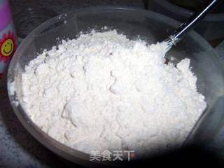 红糖粘玉米面发糕的做法步骤：3