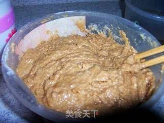 红糖粘玉米面发糕的做法步骤：4