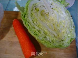 私家小炒包菜的做法步骤：1