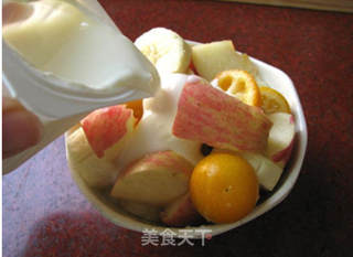 酸奶水果盅的做法步骤:7